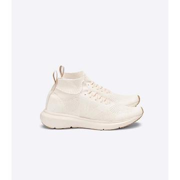 Men's Veja V-KNIT RICK OWENS MID Shoes White | SG 286DFM